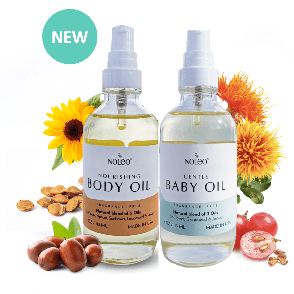 Nourishing Body Oil: Natural oil to soothe skin and help bring back  elasticity. 4oz glass bottle.